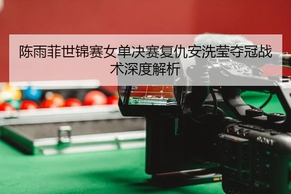 陈雨菲世锦赛女单决赛复仇安洗莹夺冠战术深度解析